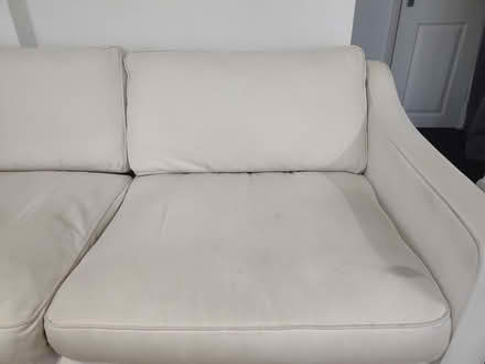 Photo of free White 2-seater sofa (Anna Fields SP10) #3