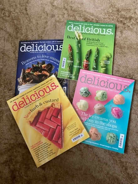 Photo of free 4 Delicious mags M/head river area (windsor-maidenhead-freegle CGA SL6) #1