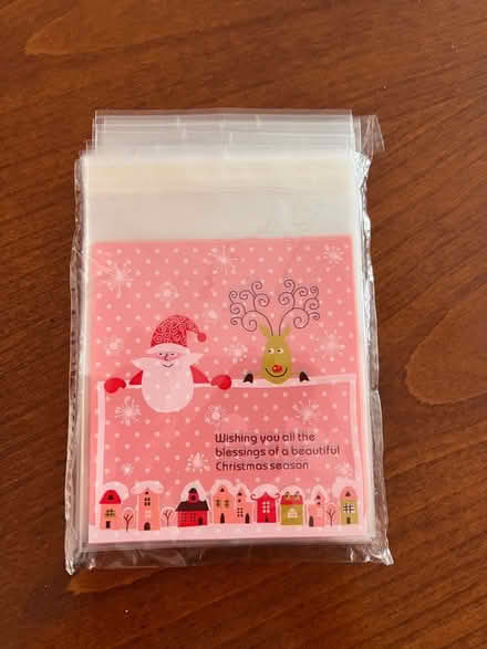 Photo of free Christmas cellophane gift bags (Palmer Park RG1) #1