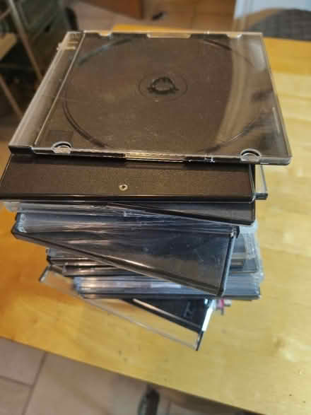 Photo of free 30+ slim CD/DVD jewel cases (Reabrook Estate SY3) #1