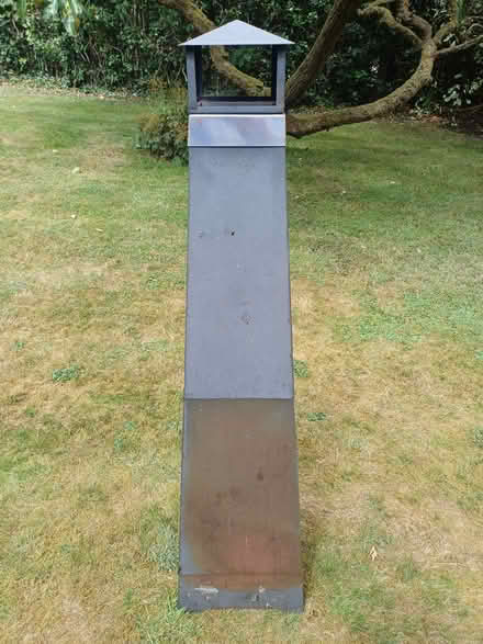 Photo of free Grey metal Chiminea (Moor Park HA6) #4