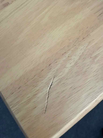 Photo of free Wooden square table (Ampthill) #2