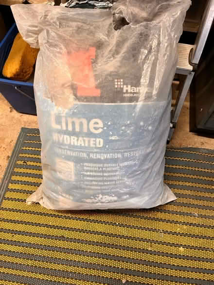 Photo of free Big Bag of Hydrated Lime 25kg (BH17 9AF) #4