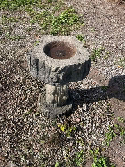 Photo of free Concrete bird bath (Warton LA5) #2
