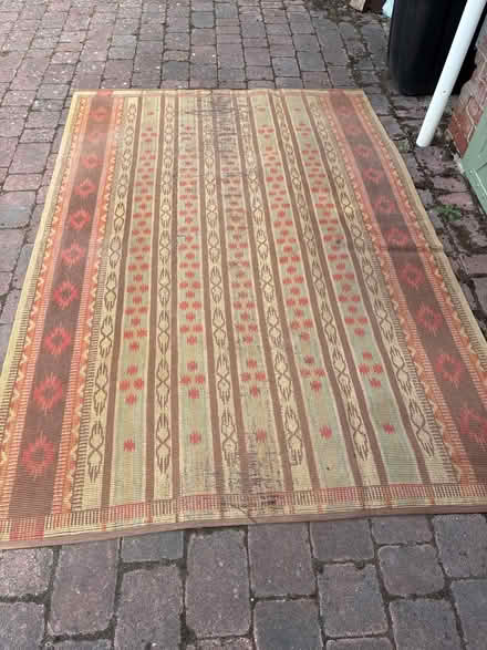 Photo of free Jute / Hessian Rug (old) (Ringwood BH24) #1
