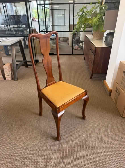 Photo of free 4 antique wooden chairs (Wokingham RG40) #4
