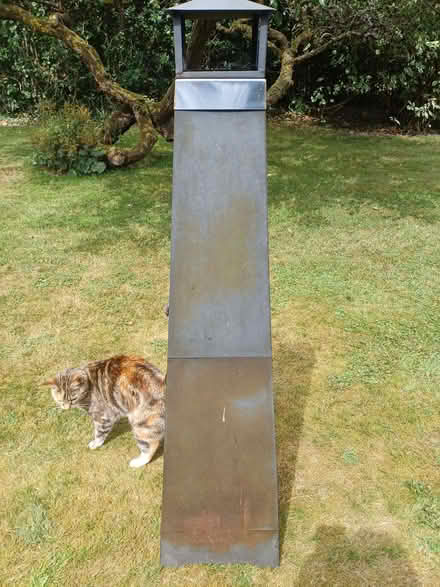 Photo of free Grey metal Chiminea (Moor Park HA6) #3