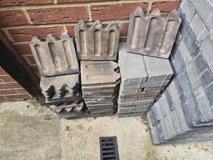 Photo of free Paving bricks + paving slabs (TW5) #2