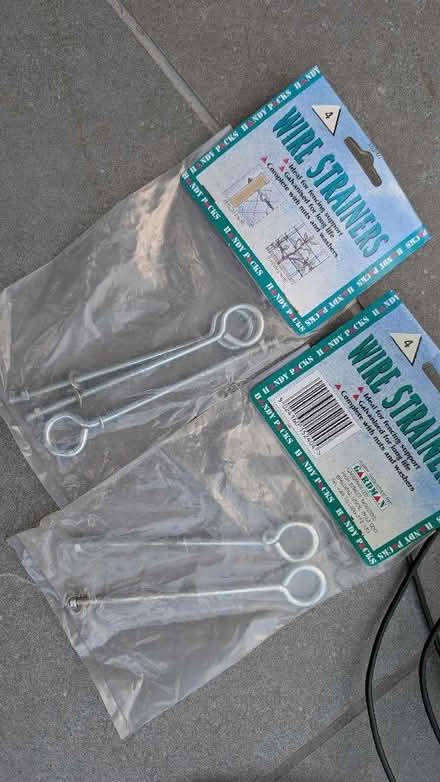 Photo of free Trellis wire 3mm, approx 15 -20m, strainers (Shoreham-by-Sea BN43) #2