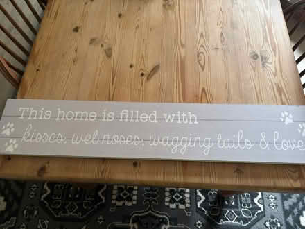 Photo of free Large wooden sign (TN39 3QN) #1
