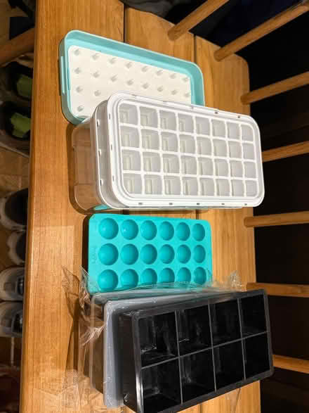 Photo of free Various silicone ice cube trays (Chelsea Green SW3) #1