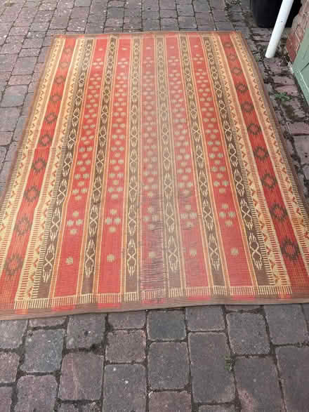 Photo of free Jute / Hessian Rug (old) (Ringwood BH24) #2