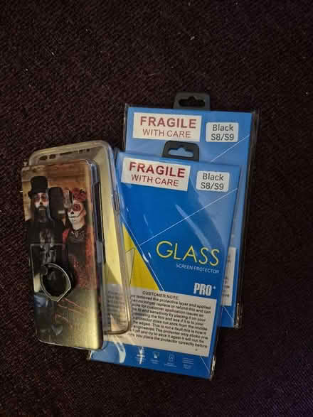 Photo of free Samsung S9 phone case and screen protector (Hollinswood TF3) #1