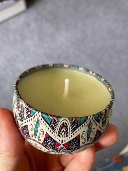 Photo of free Scented candle in a tin (SW16 Norbury, Green Lane) #1