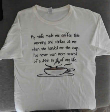 Photo of free T shirts (Mavis and Rathburn) #2