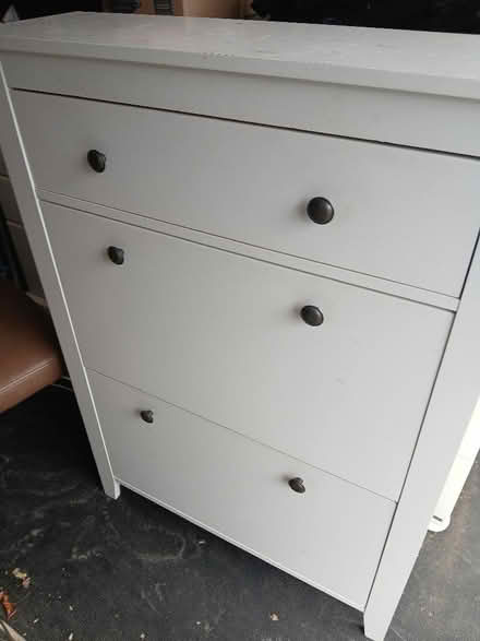 Photo of free Shoe cupboard with draw (Parkwood Rainham ME8) #1