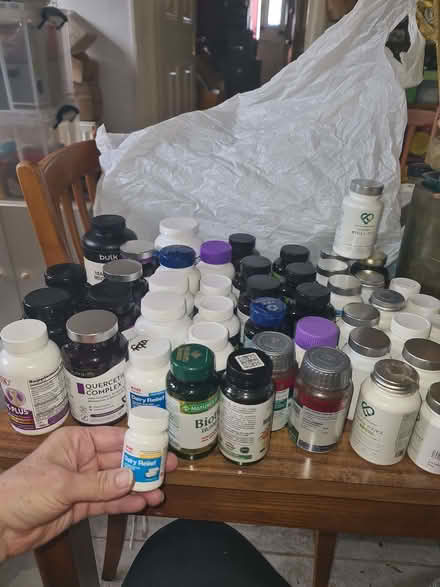 Photo of free Empty supplement bottles for seeds, beads, hardware ... (Dalston E8) #1