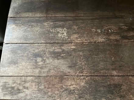 Photo of free sturdy wooden table (BD18 Shipley) #2