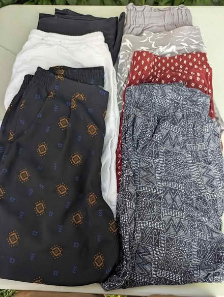 Photo of free 7 comfy womens pants, M-L (Davis Square Somerville) #1