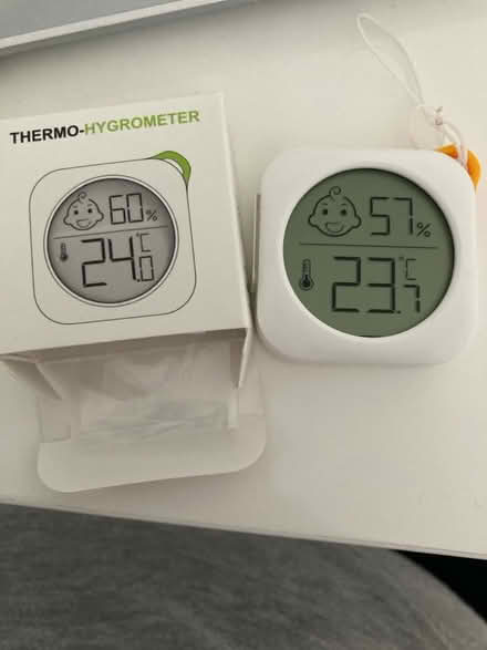 Photo of free Temperature & humidity monitor x 2 (Fortis Green N10) #1