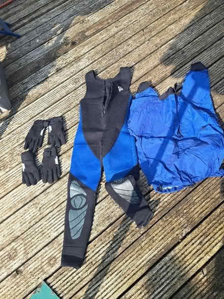 Photo of free Wetsuit long John's, gloves (Botley OX2) #4