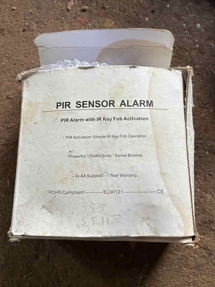 Photo of free PIR Sensor Alarm (Ringwood BH24) #1