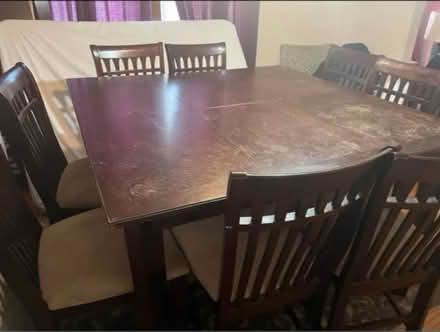 Photo of free Dining room table (Belleville) #2
