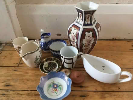 Photo of free Box of chipped vintage china for Crafts / Mosaic (Heysham LA3) #1
