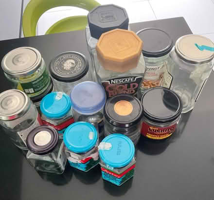 Photo of free A collection of glass jars (Woodford IG8) #1