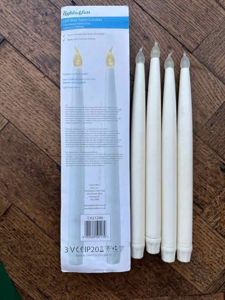 Photo of free 6 battery operated candles (Hove, BN3) #2