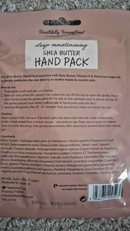 Photo of free Hand and foot pack (Figge's Marsh CR4) #4