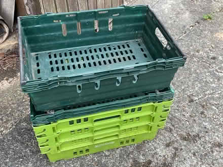 Photo of free Stackable crates 5 (BD18 Shipley) #1