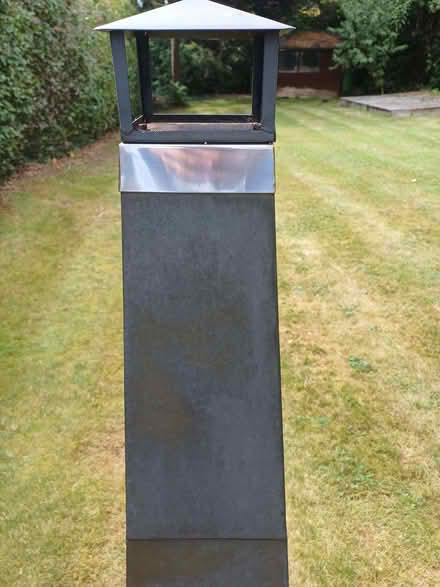 Photo of free Grey metal Chiminea (Moor Park HA6) #2