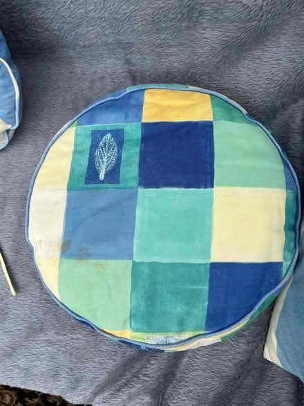 Photo of free Six garden cushions (Hertford Heath SG13) #2