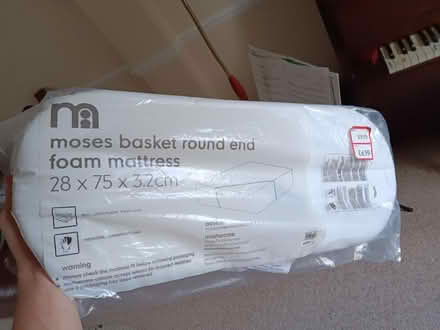 Photo of free Moses basket mattress waterproof (Bromley BR2) #1