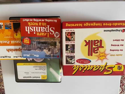 Photo of free Spanish learning DVDs (Furze Platt SL6) #1