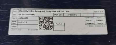 Photo of free Navy blue kitchen door (Frimley) #3