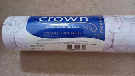 Photo of free Unopened roll bathroom wallpaper and a part roll of kitchen (Bagshot GU19) #3