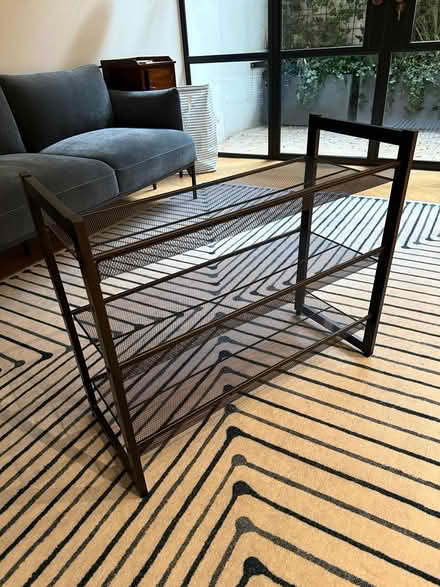 Photo of free Metal shoe rack (Chelsea Green SW3) #1