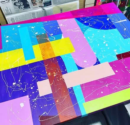 Photo of free Cotton Canvas Painting (SE5 0BF) #2