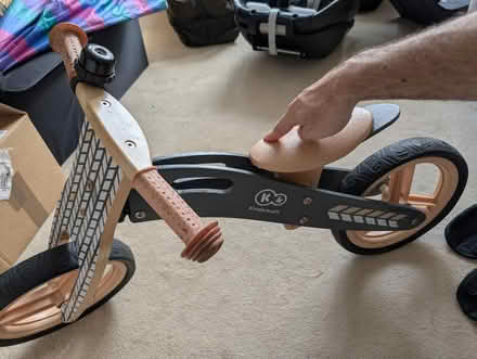 Photo of free Kinder craft wooden balance bike - FOR REPAIR (Summertown OX2) #1