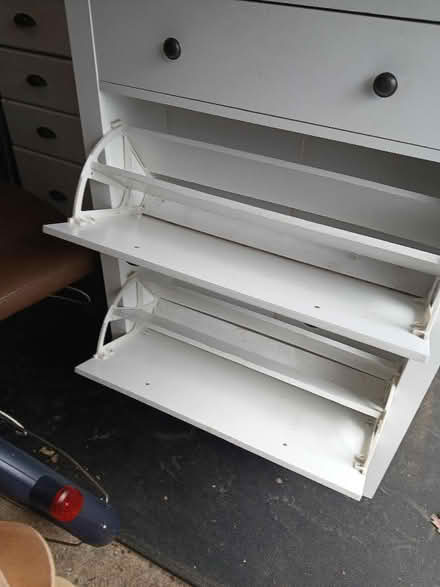 Photo of free Shoe cupboard with draw (Parkwood Rainham ME8) #2