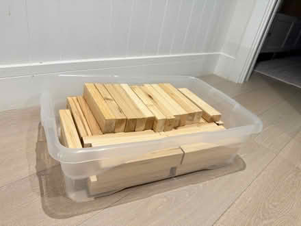 Photo of free Jenga Wooden Garden Game (Kingswood KT20) #1