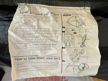 Photo of free 2 man tent (Freehold LA1) #2