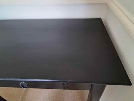 Photo of free Table with drawer brown/black (Kennington SE11) #3