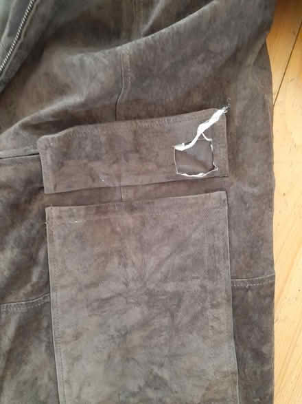 Photo of free Suede coat jacket (Dun Laoghaire A96) #2