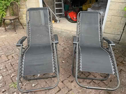 Photo of free 2 garden reclining chairs (Sheffield S20) #2