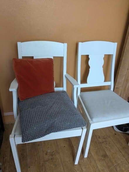 Photo of free Two big IKEA dining chairs (Hove Green BN3) #1