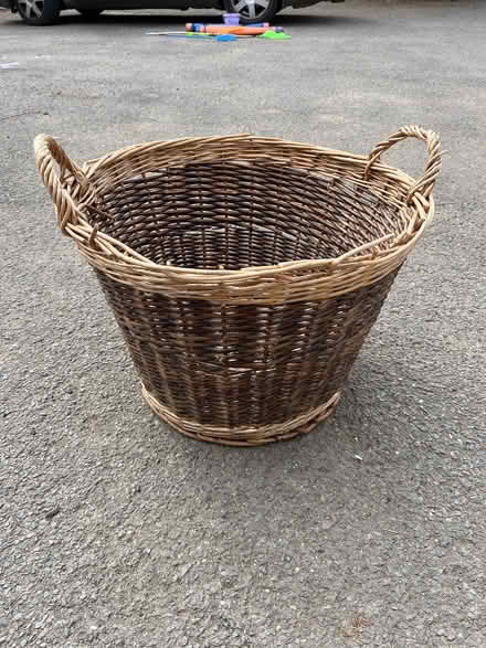Photo of free Wicker basket (Dean Court OX2) #1