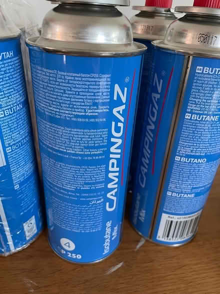 Photo of free 6 bottles camping gas (Oxford, OX1) #2
